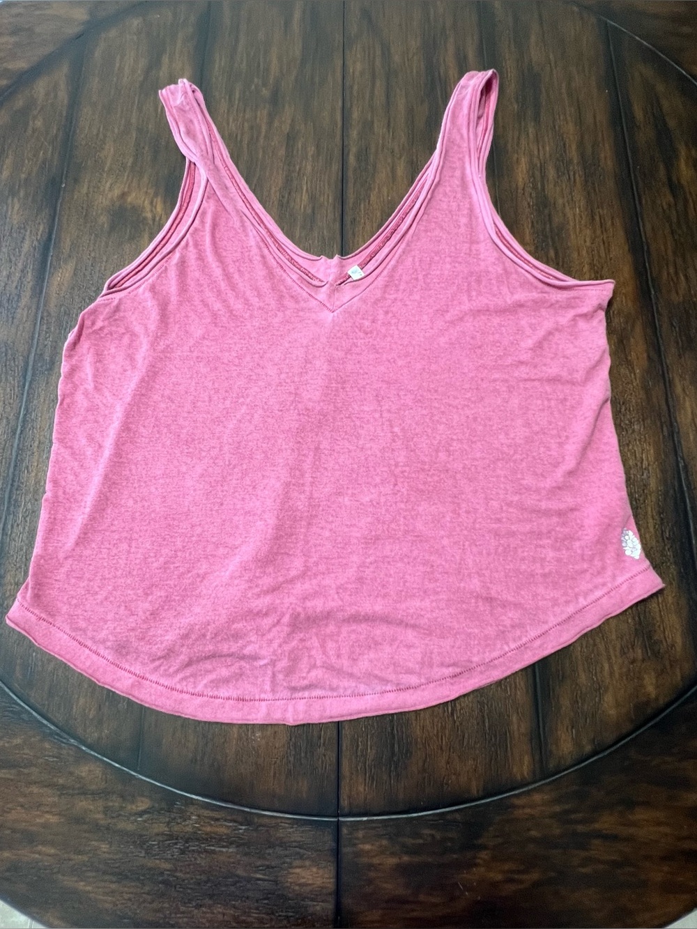 Free People Movement Henry Tank Top Pink Size Large Lightweight Athleisure